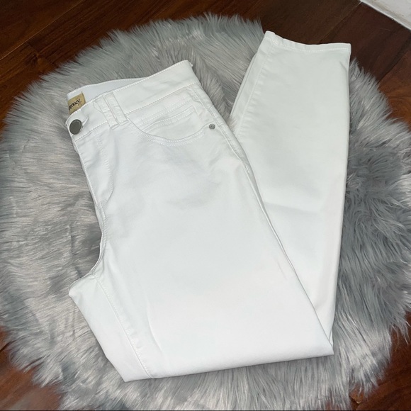 Democracy Denim - Democracy “Ab” Technology Skinny Jeans White